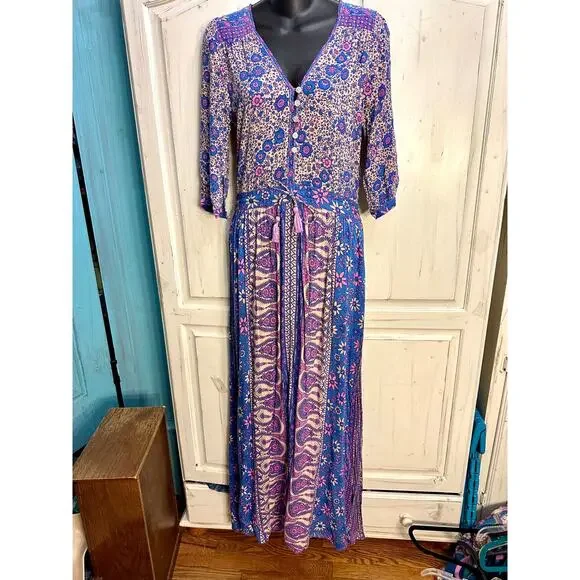 SPELL & THE GYPSY COLLECTIVE SPELL DESIGNS BOHO BLOSSOM MAXIDRESS XS WORN  ONCE is available for purchase on au PAY Market - Imported Goods Online  Store Co.Ltd. | au PAY Market -